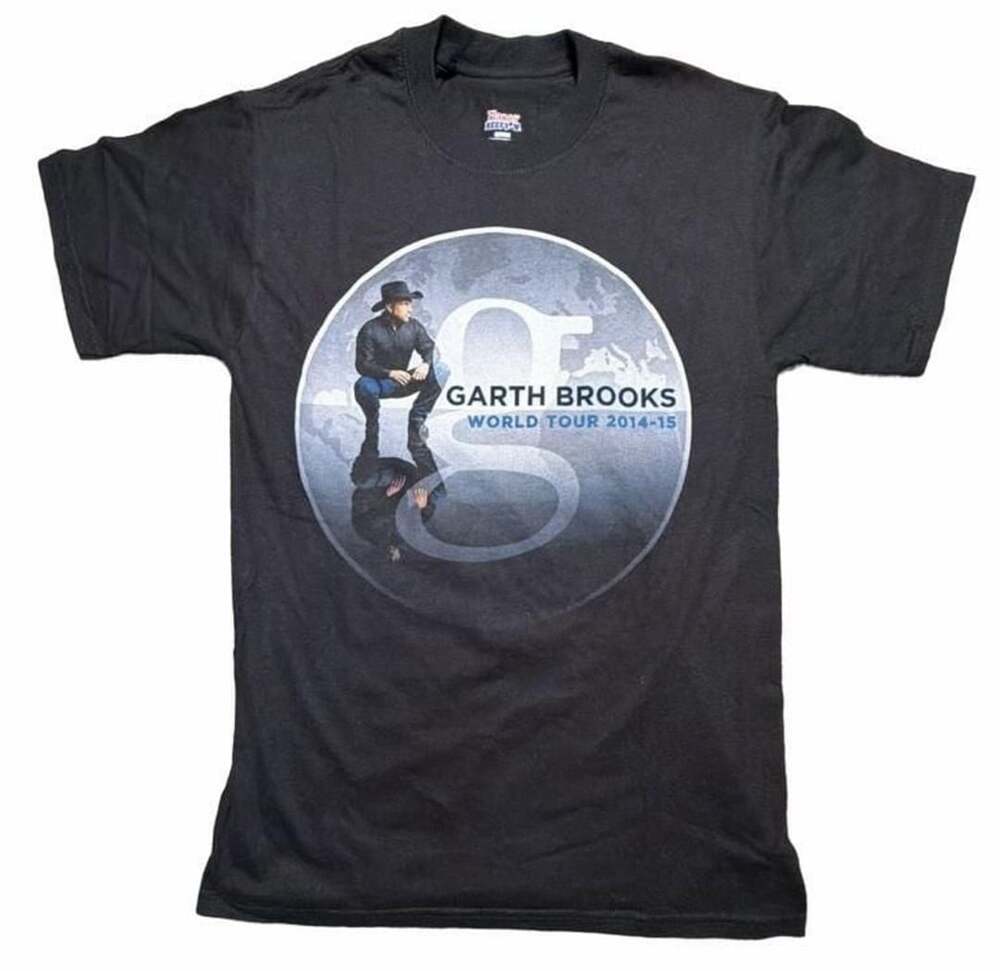 Garth Brooks World Tour 2014-15 Black T-Shirt